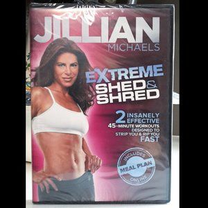 NEW! Jillian Michaels Extreme Shed & Shred DVD